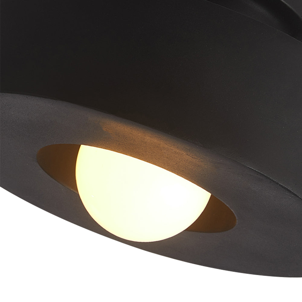 Nordic Ceramic Flush Mount Ceiling Light with Soft Illumination – Minimalist Design for Modern Interiors 12