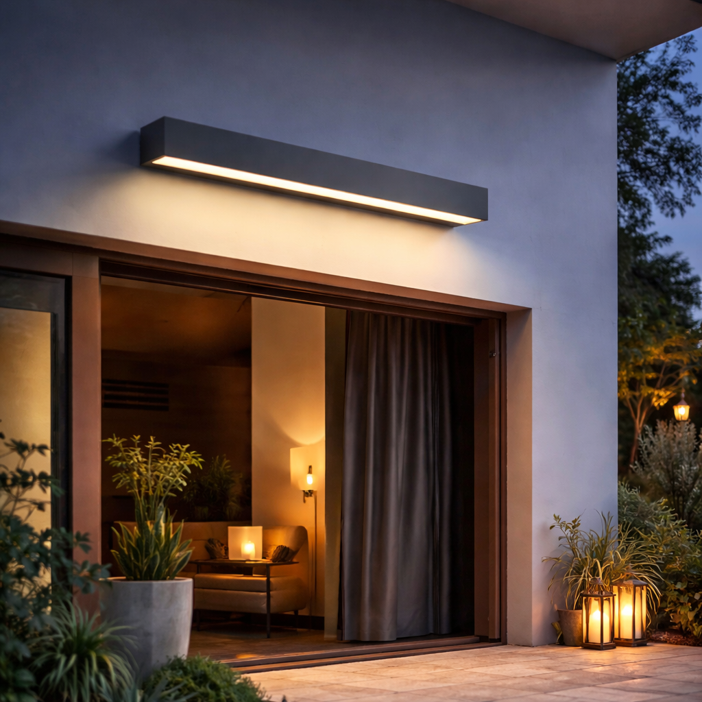 Contemporary Outdoor Wall Light