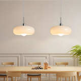 ClaraLume | LED Pendant Light with Textured Glass Shade – Elegant Illumination for Modern Spaces 3