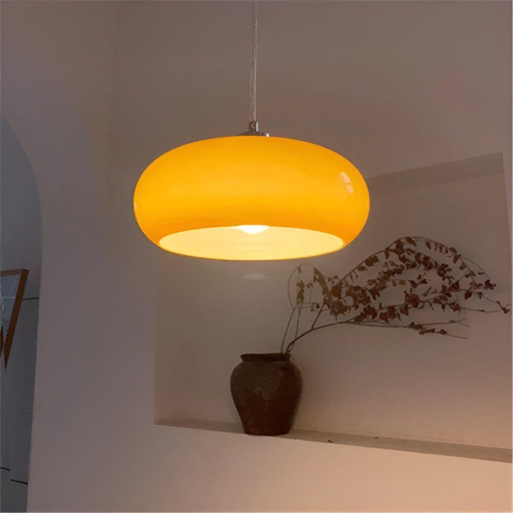 ClaraLume | LED Pendant Light with Textured Glass Shade – Elegant Illumination for Modern Spaces 2
