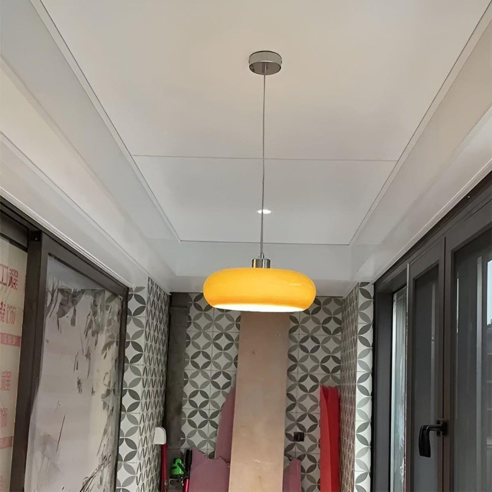 ClaraLume | LED Pendant Light with Textured Glass Shade – Elegant Illumination for Modern Spaces 4