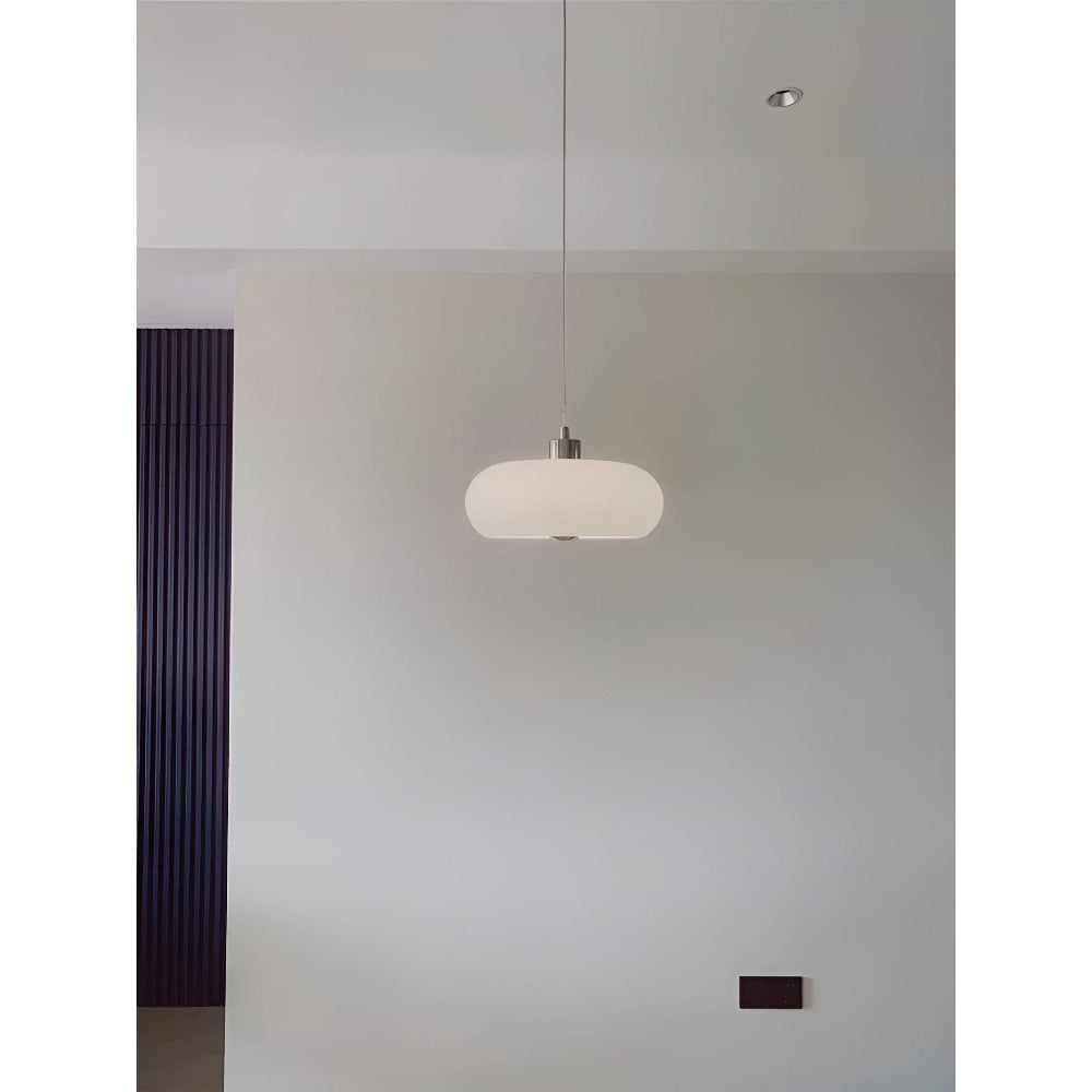 ClaraLume | LED Pendant Light with Textured Glass Shade – Elegant Illumination for Modern Spaces 5