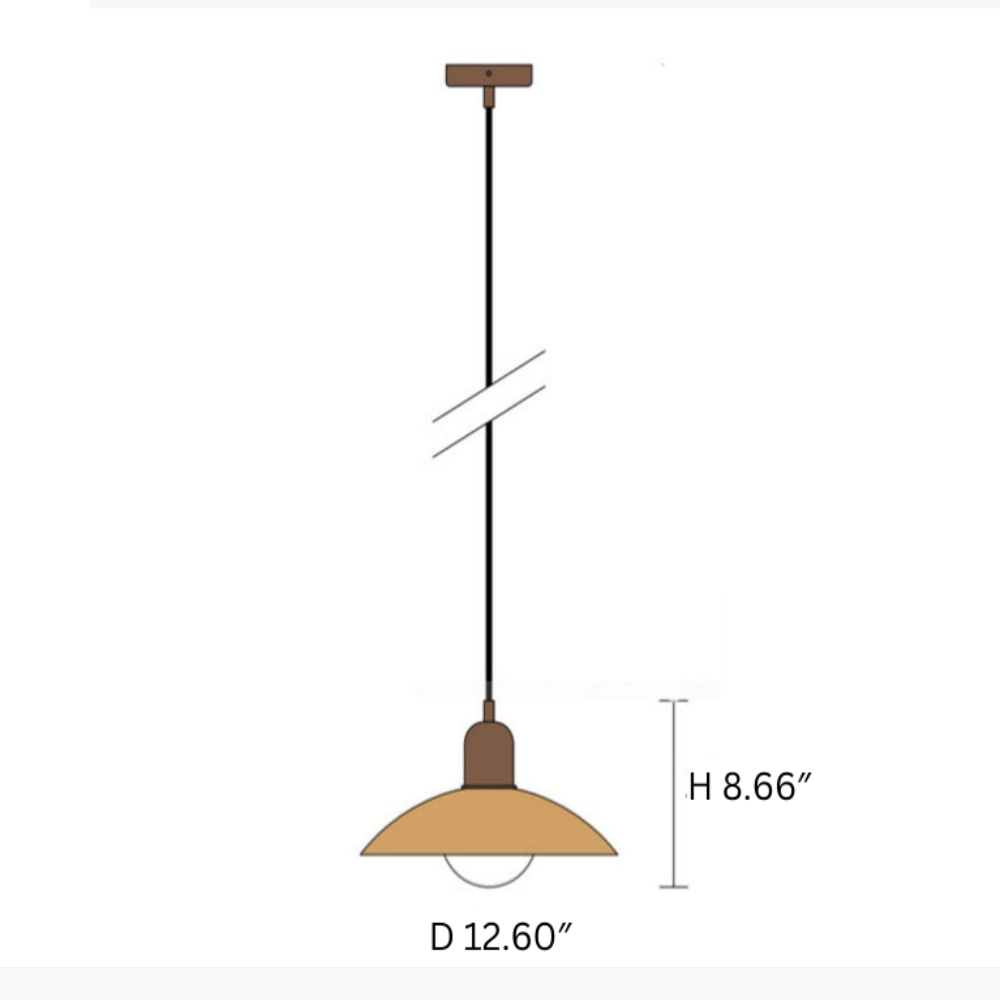 Colora | Bauhaus-Inspired Pendant Light with Adjustable Cable Height – Modern Design for Warm Ambiance 32