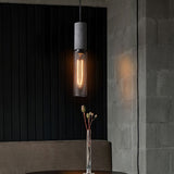 Modern Black Concrete Pendant Light