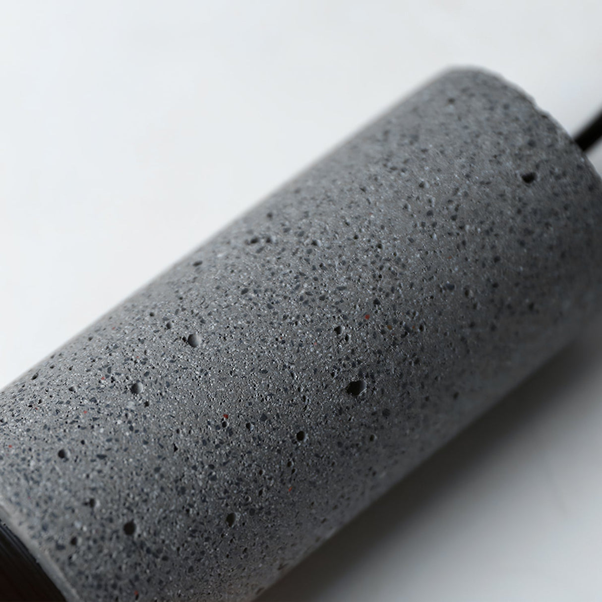 Modern Black Concrete Pendant Light