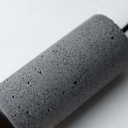 Elarion Mesh Pendant Black Concrete