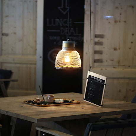 Modern Black Concrete Pendant Light