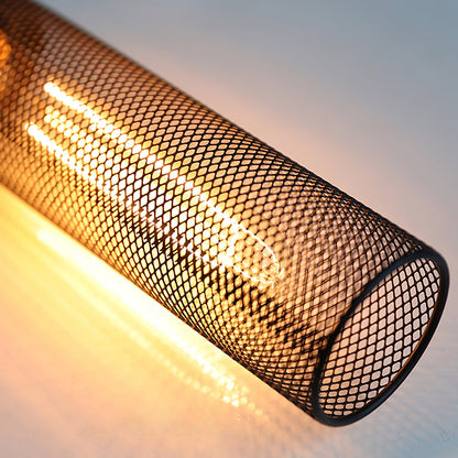Elarion Mesh Pendant Black Concrete