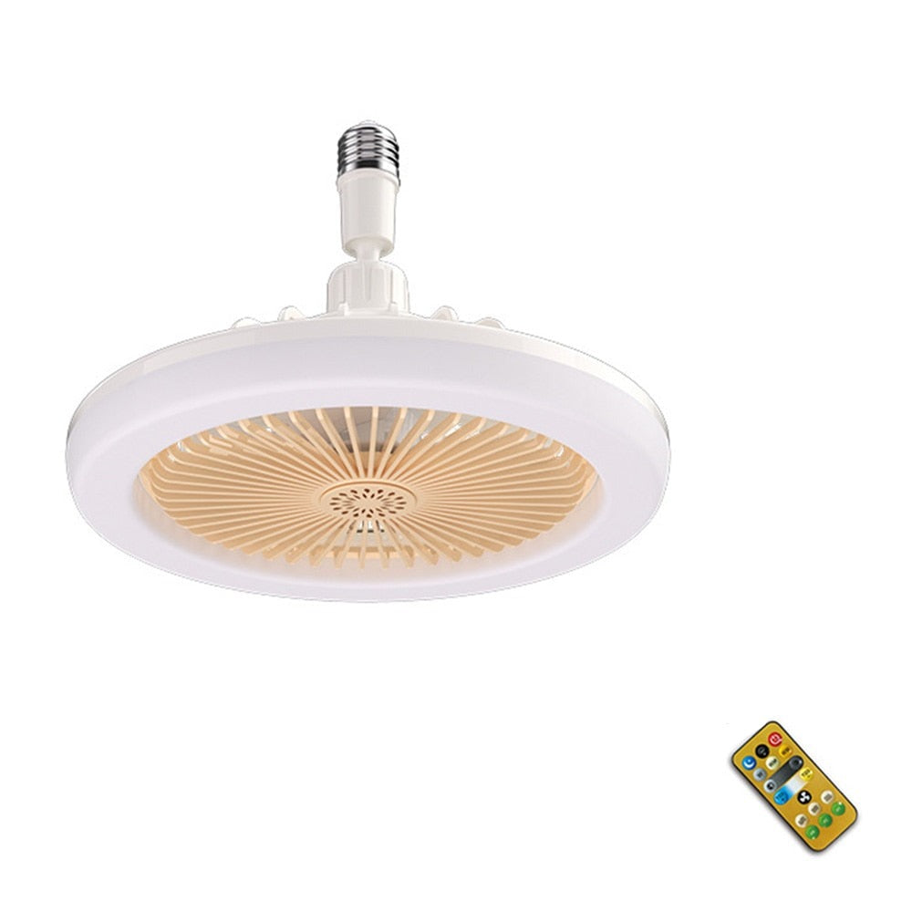 Elegant Modern Ceiling Fan Light with Dimmable LED & Remote Control for Comfortable Home Atmosphere 4