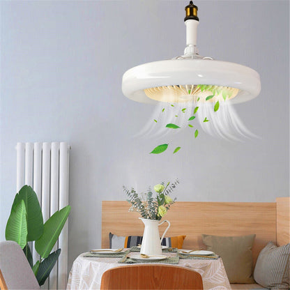 Elegant Modern Ceiling Fan Light with Dimmable LED & Remote Control for Comfortable Home Atmosphere 5