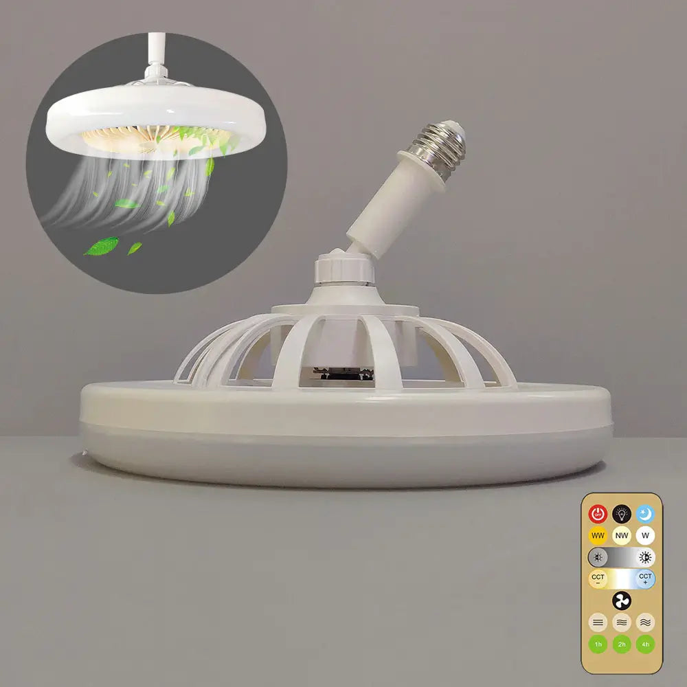 Elegant Modern Ceiling Fan Light with Dimmable LED & Remote Control for Comfortable Home Atmosphere 8