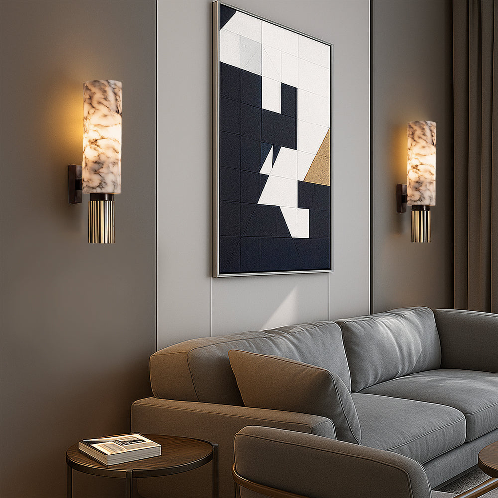 Arclune Marble Wall Sconce