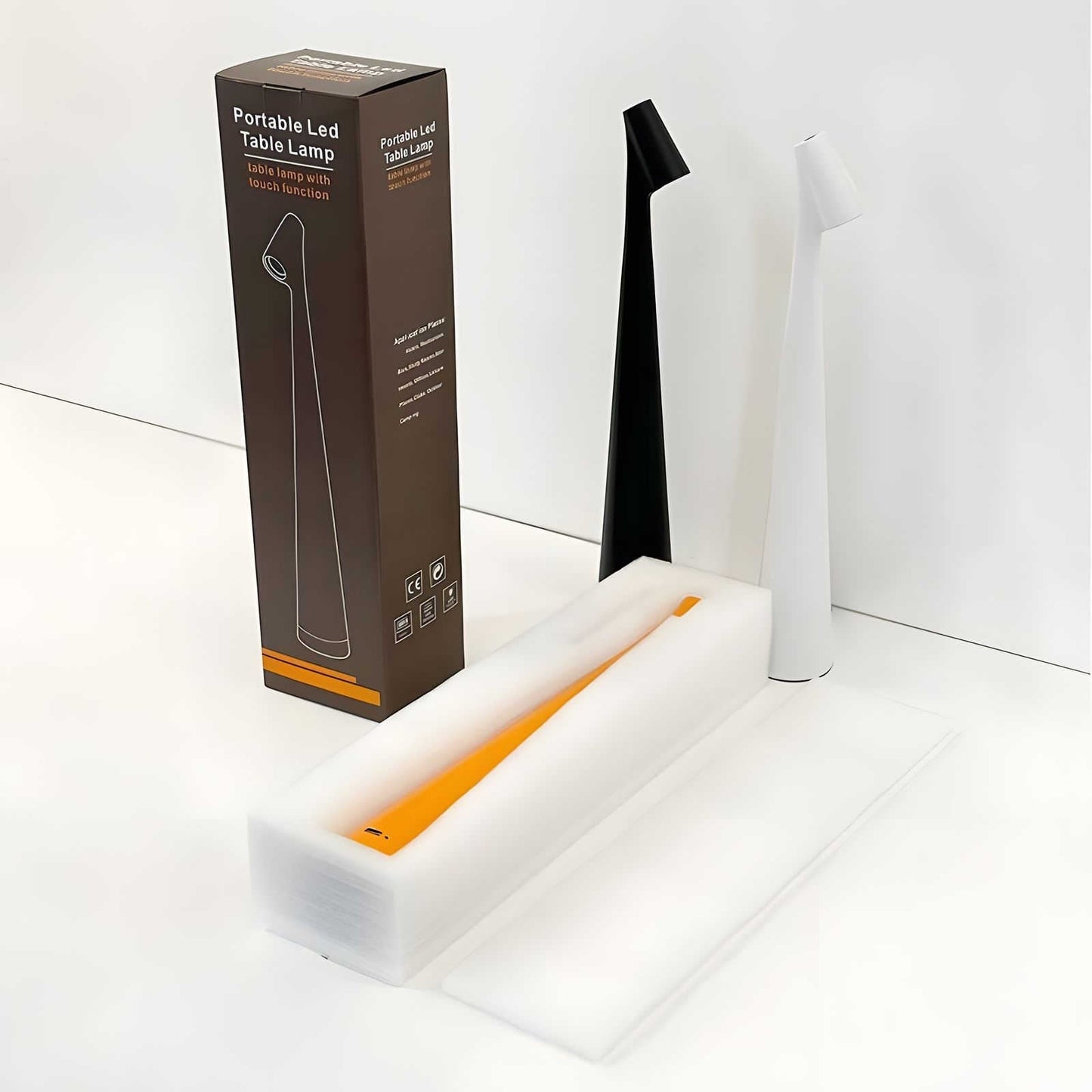 LunaSlim Wireless LED Table Lamp - Dimmable Design with Long Battery Life for Home & Office 15