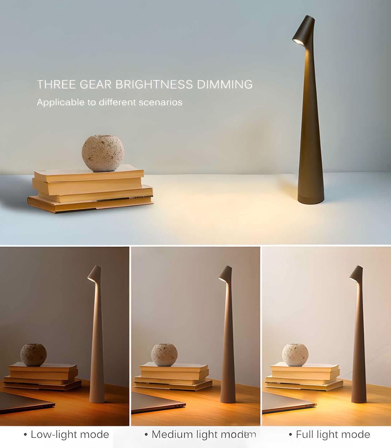 Minimal Touch LED Dimmable Table Lamp