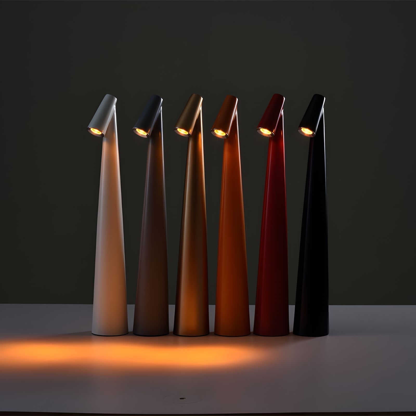 LunaSlim Wireless LED Table Lamp - Dimmable Design with Long Battery Life for Home & Office 14