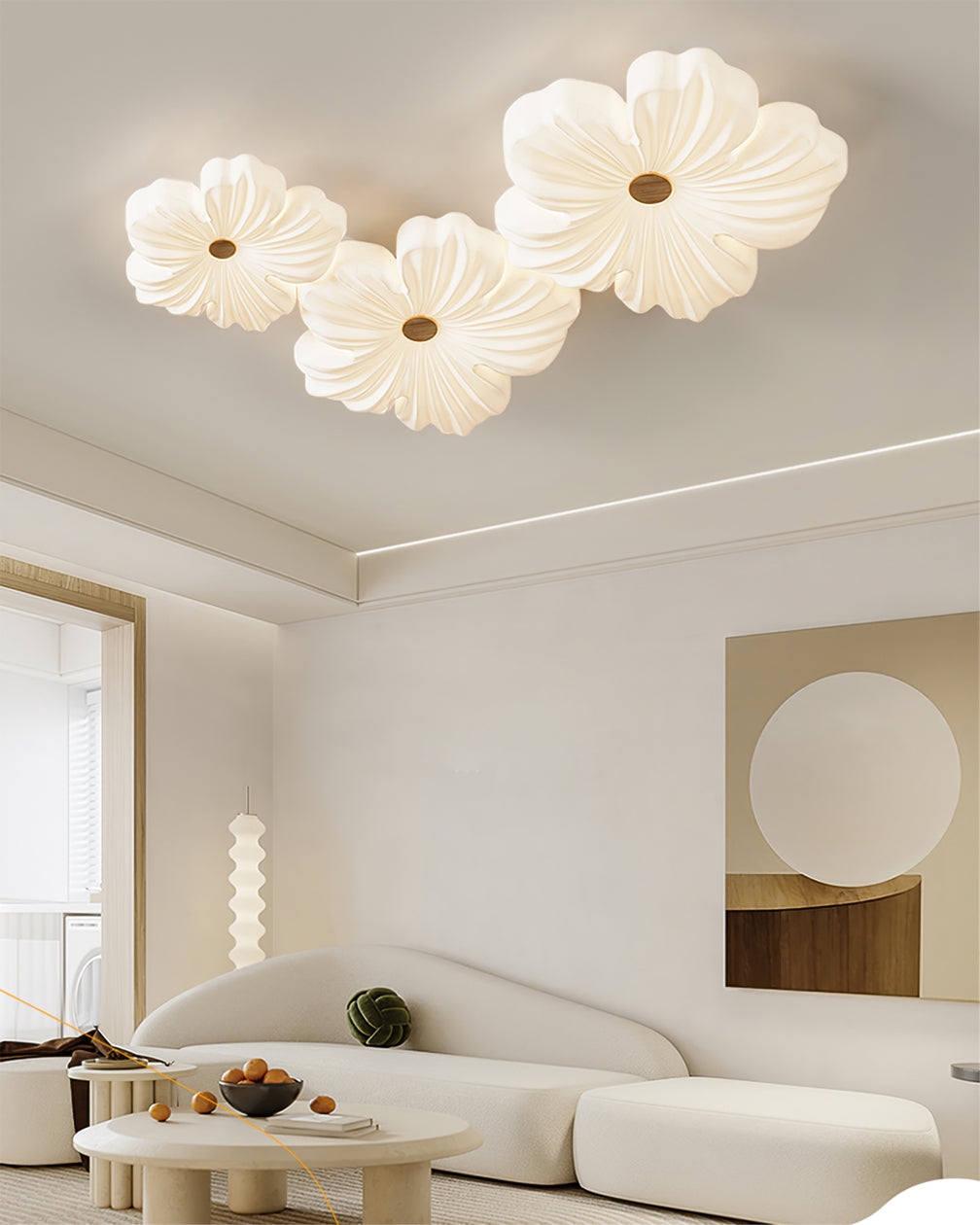 Kaelune Flower Ceiling Lamp
