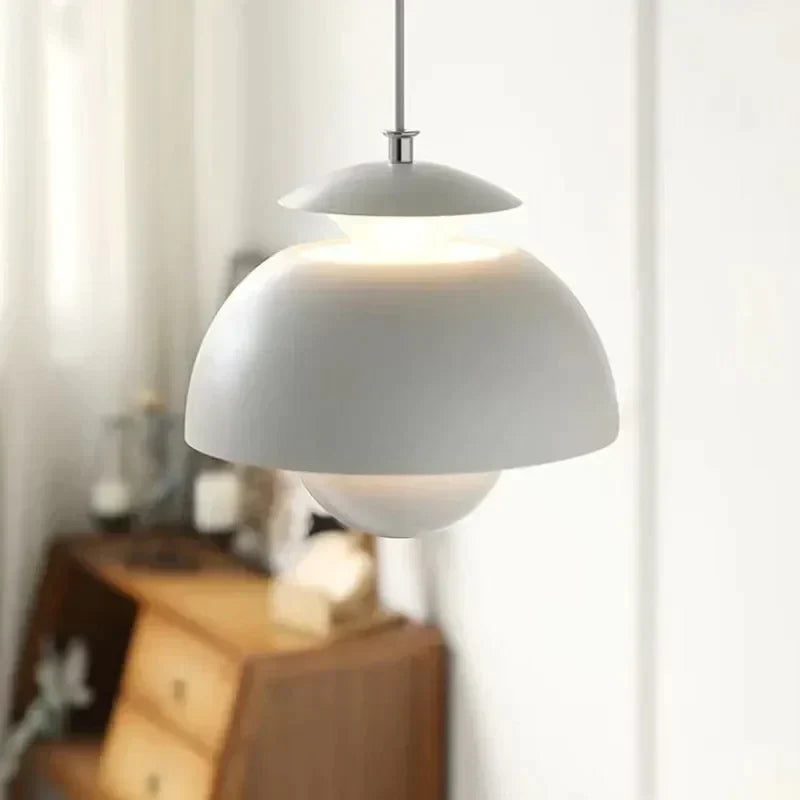 LunaSphere LED Pendant Lamp - Modern Design with Adjustable Height & Energy Efficiency 3