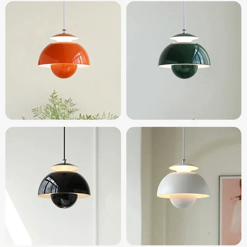 LunaSphere LED Pendant Lamp - Modern Design with Adjustable Height & Energy Efficiency 4