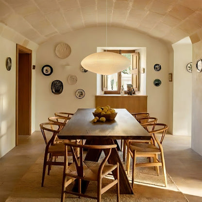 Solenne Rice Paper Pendant Light