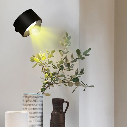 FlexiLamp Wireless Rechargeable LED Wall Lamp - 360° Illumination for Indoor & Outdoor Safety 13