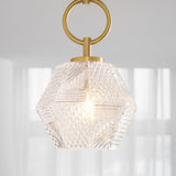 Geometric Glass Ceiling Light