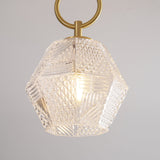 Geometric Glass Ceiling Light