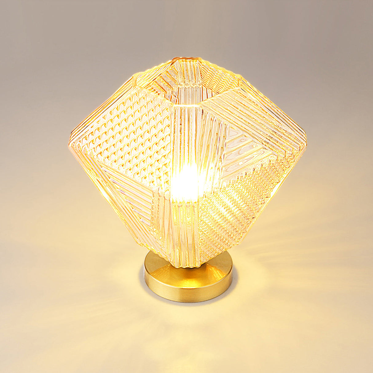Geometric Glass Ceiling Light