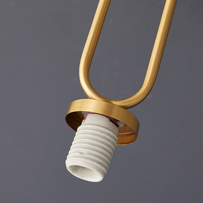 Auralis Geometric Glass Ceiling Light