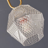 Geometric Glass Ceiling Light