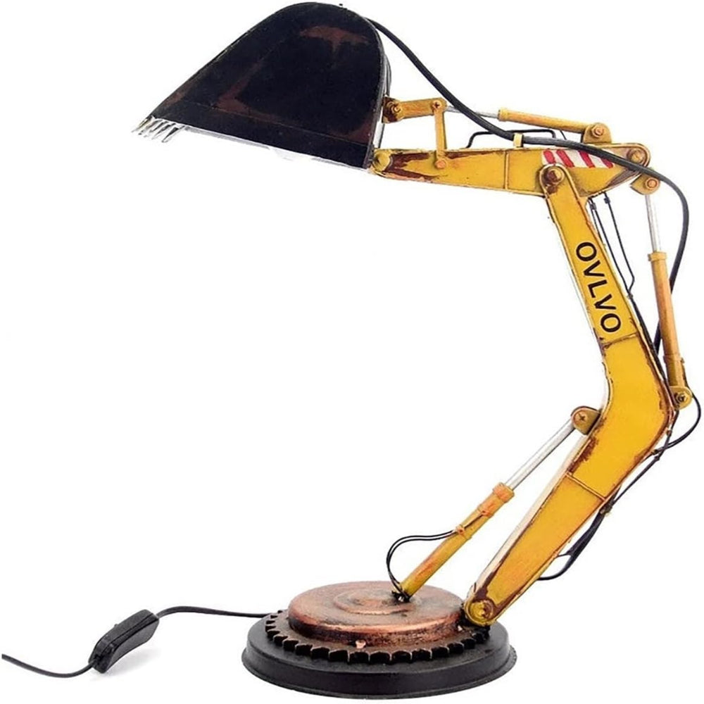 Creative LED Excavator Desk Lamp with Warm Lighting – Unique Industrial Accent for Playful Spaces 1