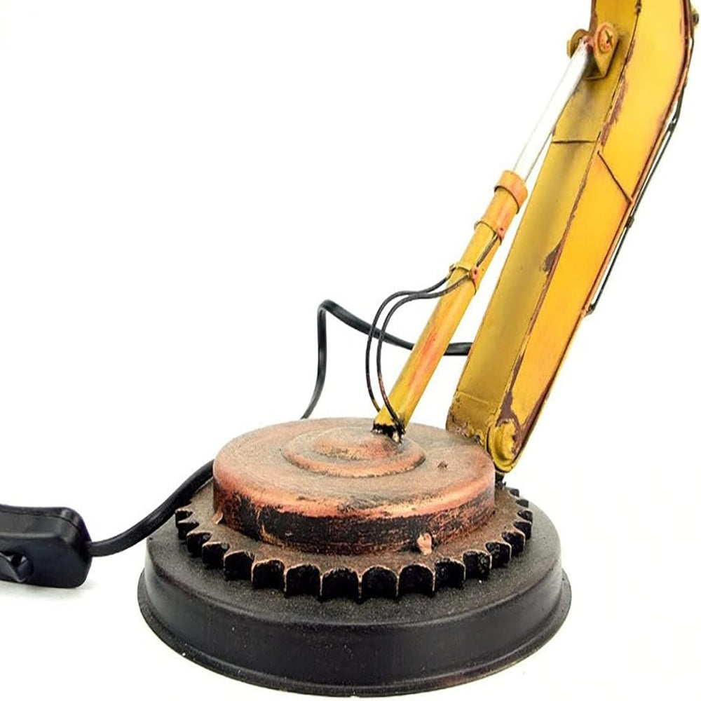 Creative LED Excavator Desk Lamp with Warm Lighting – Unique Industrial Accent for Playful Spaces 2