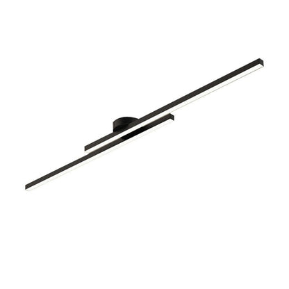 Modern LED Flush Mount Ceiling Light with Adjustable Color Temperature – Sleek Black Design for Versatile Illumination 10