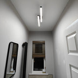 Modern LED Flush Mount Ceiling Light with Adjustable Color Temperature – Sleek Black Design for Versatile Illumination 3
