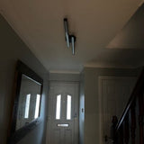 Modern LED Flush Mount Ceiling Light with Adjustable Color Temperature – Sleek Black Design for Versatile Illumination 4