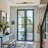 Modern LED Flush Mount Ceiling Light with Adjustable Color Temperature – Sleek Black Design for Versatile Illumination 7