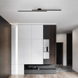 Modern LED Flush Mount Ceiling Light with Adjustable Color Temperature – Sleek Black Design for Versatile Illumination 8