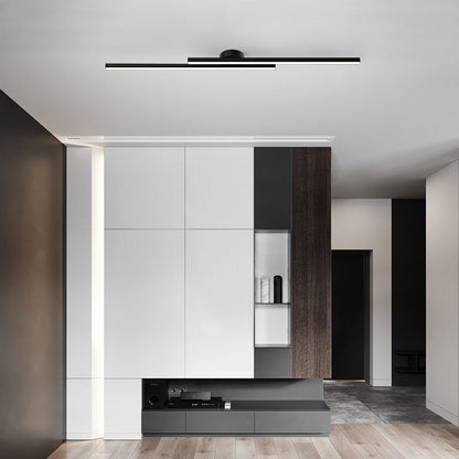 Modern LED Flush Mount Ceiling Light with Adjustable Color Temperature – Sleek Black Design for Versatile Illumination 8