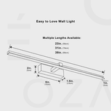 Timeless Elegance Wall Lamp - Adjustable LED Lighting Fixture for Cozy Atmosphere 14