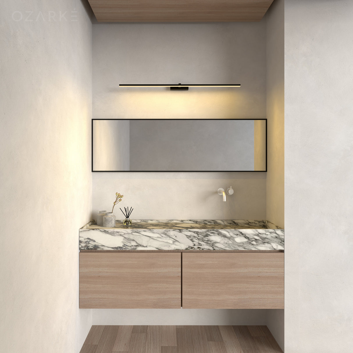 Timeless Elegance Wall Lamp - Adjustable LED Lighting Fixture for Cozy Atmosphere 5