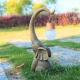 Charming Solar Elephant Lamp – Outdoor Lights with Decorative Glow – Weatherproof Lighting for Gardens and Patios 2