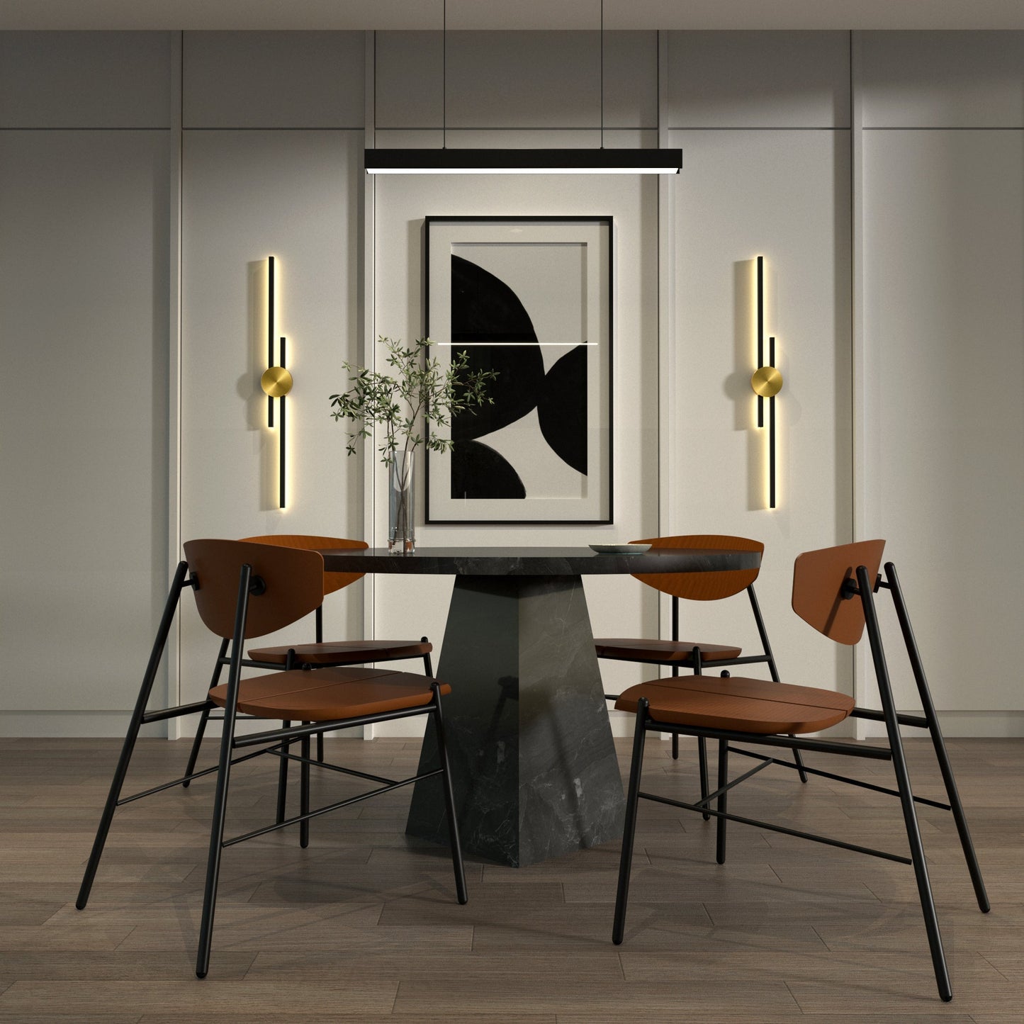 Elles LED Wall Lamp - Minimalist Design with Easy Installation for Elegant Ambience 8