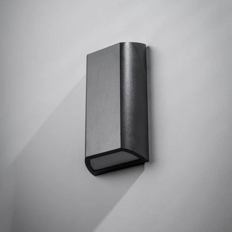 Modern Up & Down Outdoor Wall Light Fixture with Integrated LED – Weather-Resistant Design for Contemporary Spaces 2