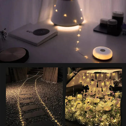 Portable LED Fairy Lights – Flexible Design with 100 LEDs for Enchanting Decor 1