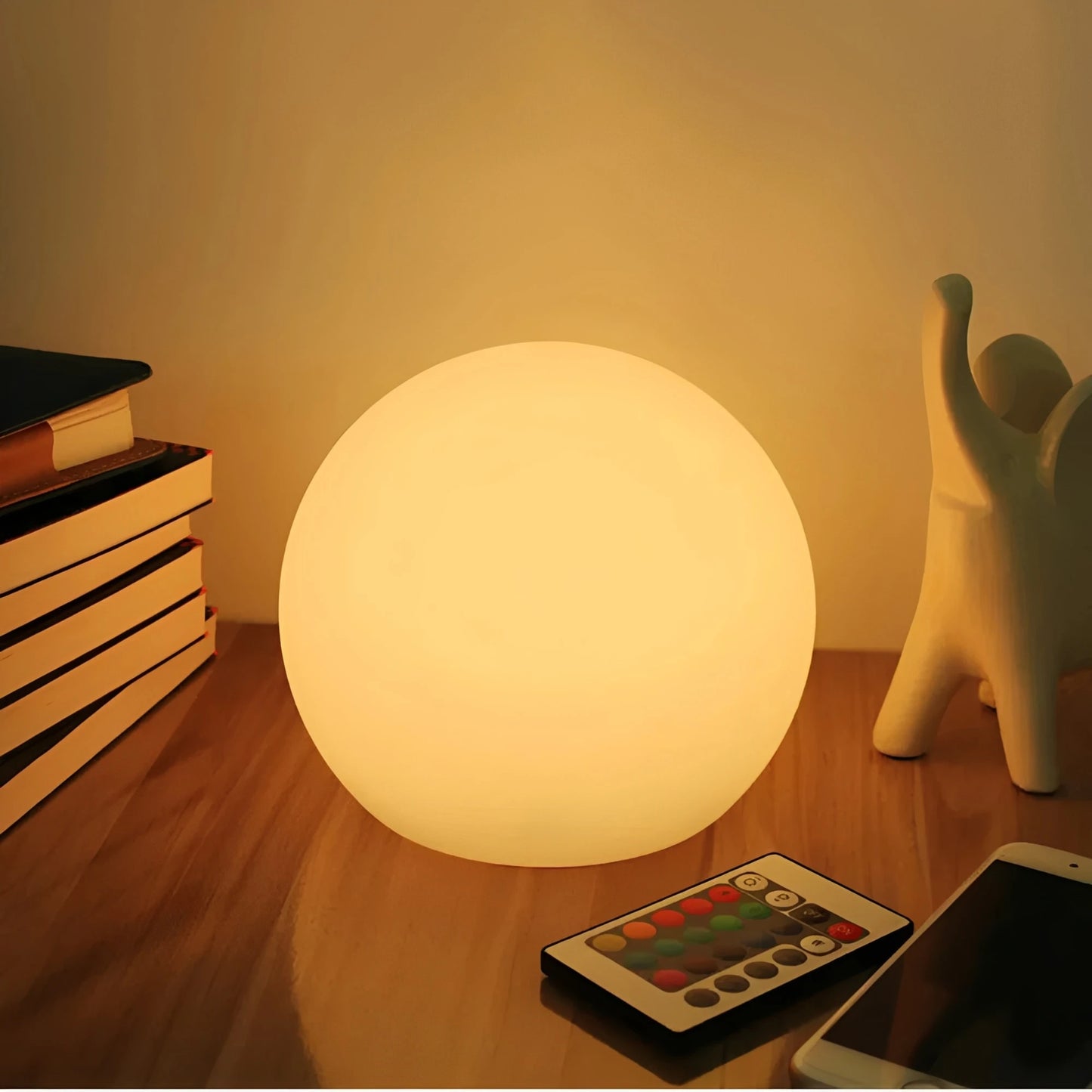 NovaBall – Color-Changing LED Mood Lamp with Wireless Charging – Versatile Lighting for Any Ambiance 3
