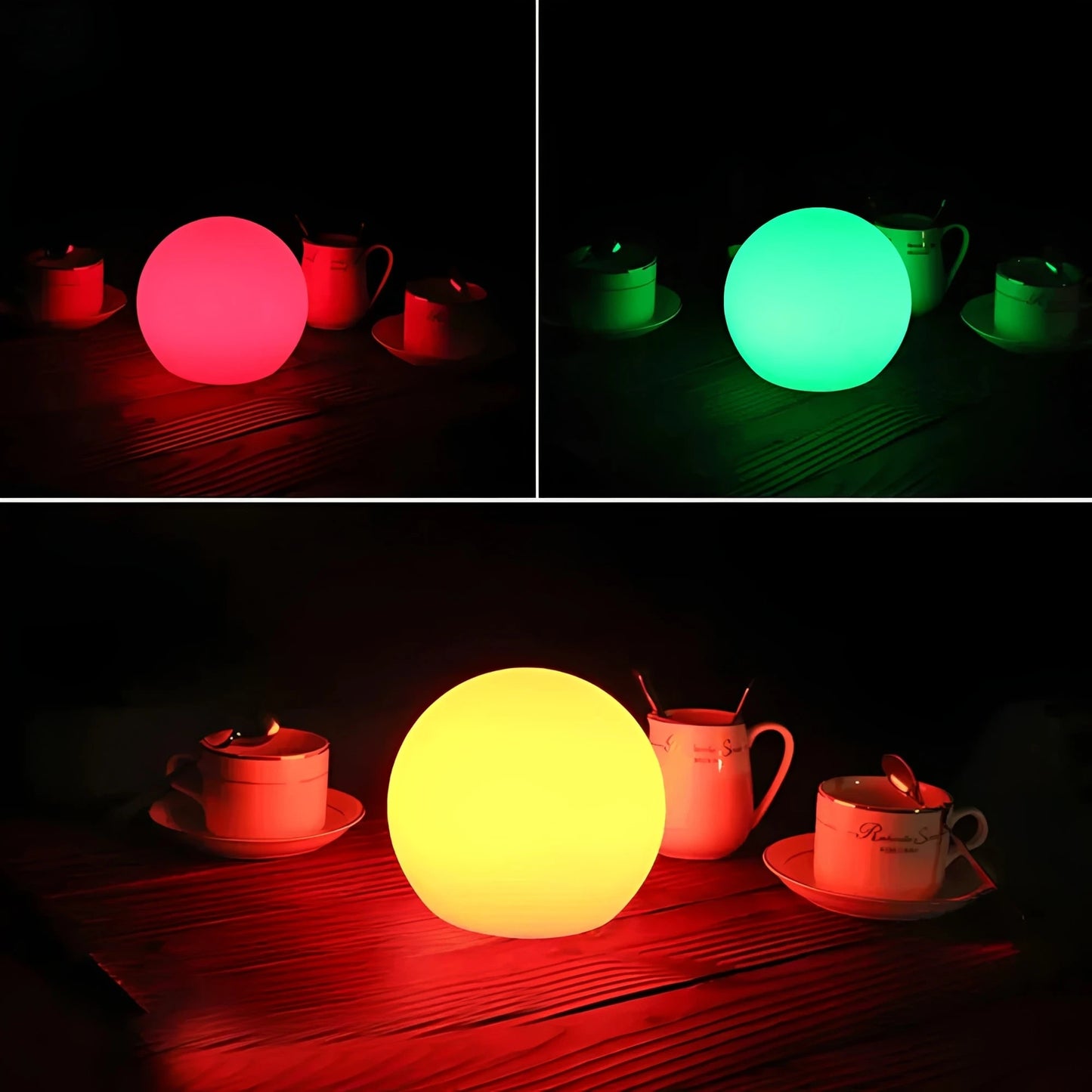 NovaBall – Color-Changing LED Mood Lamp with Wireless Charging – Versatile Lighting for Any Ambiance 7
