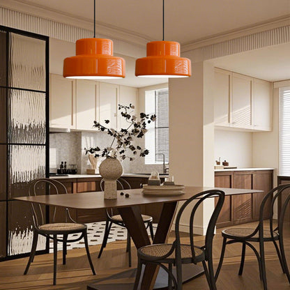 Fiorange – Vintage Pendant Light with Adjustable Cable & Warm White Glow – Stylish Kitchen Pendant Lighting for Modern Spaces 11