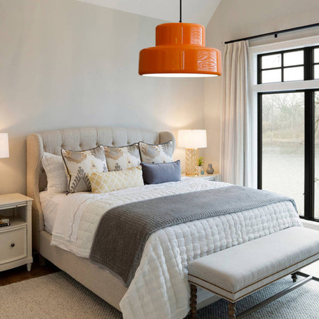 Fiorange – Vintage Pendant Light with Adjustable Cable & Warm White Glow – Stylish Kitchen Pendant Lighting for Modern Spaces 14