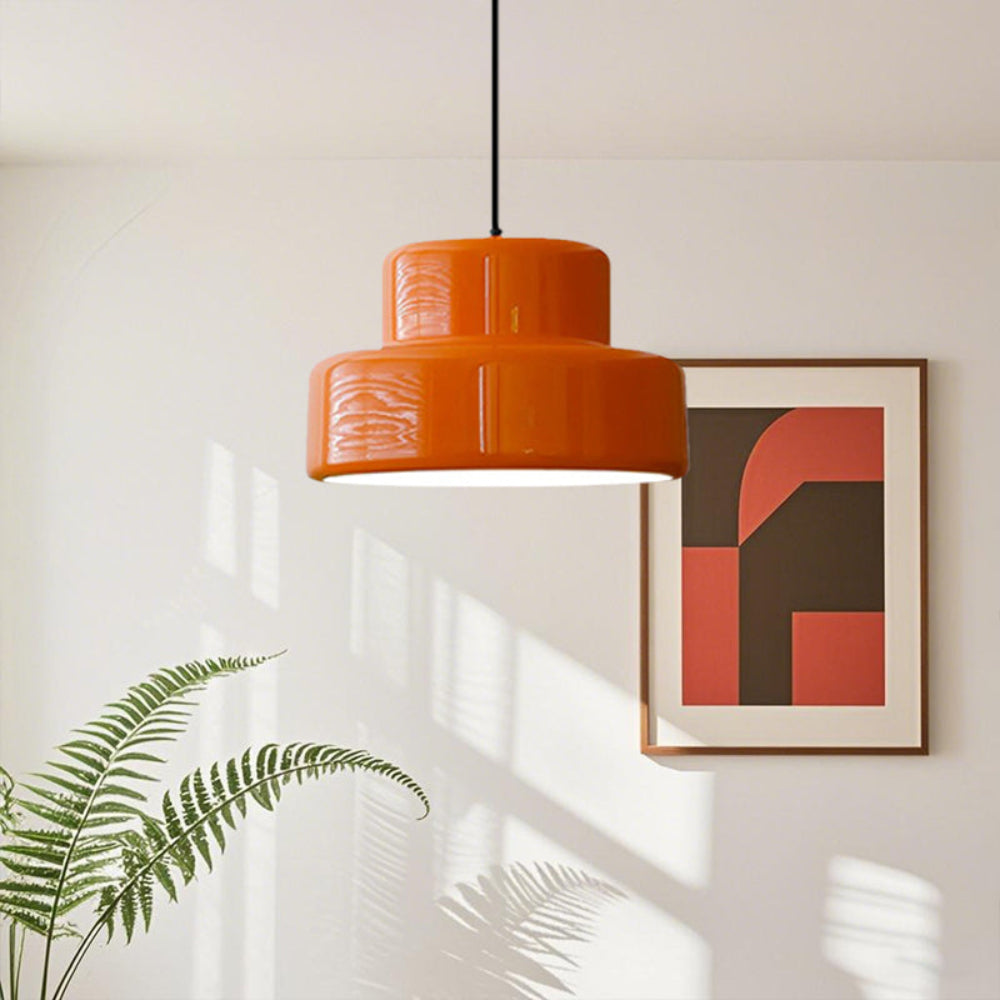 Fiorange – Vintage Pendant Light with Adjustable Cable & Warm White Glow – Stylish Kitchen Pendant Lighting for Modern Spaces 17