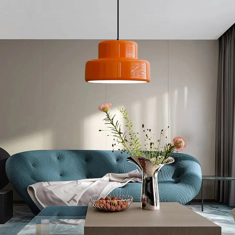 Fiorange – Vintage Pendant Light with Adjustable Cable & Warm White Glow – Stylish Kitchen Pendant Lighting for Modern Spaces 3