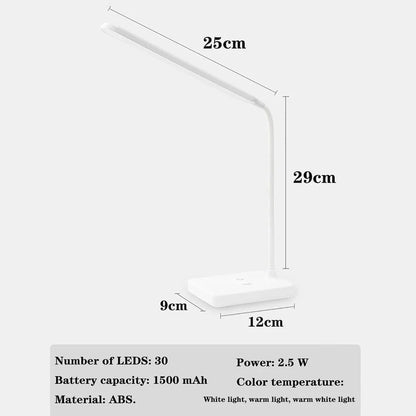 FlexiGlow – Adjustable LED Desk Lamp with USB Charging Port – Eye-Friendly Illumination for Home and Office 5
